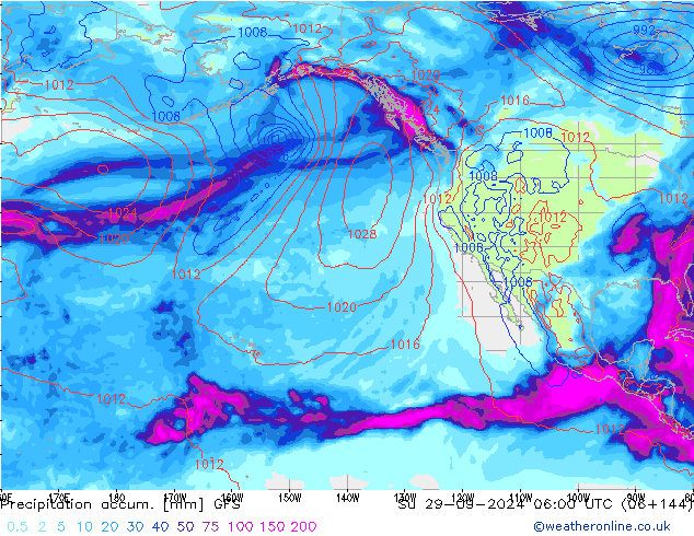 Nied. akkumuliert GFS So 29.09.2024 06 UTC