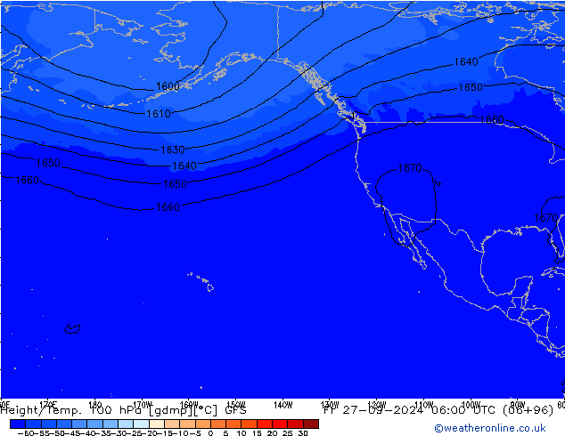 Géop./Temp. 100 hPa GFS ven 27.09.2024 06 UTC