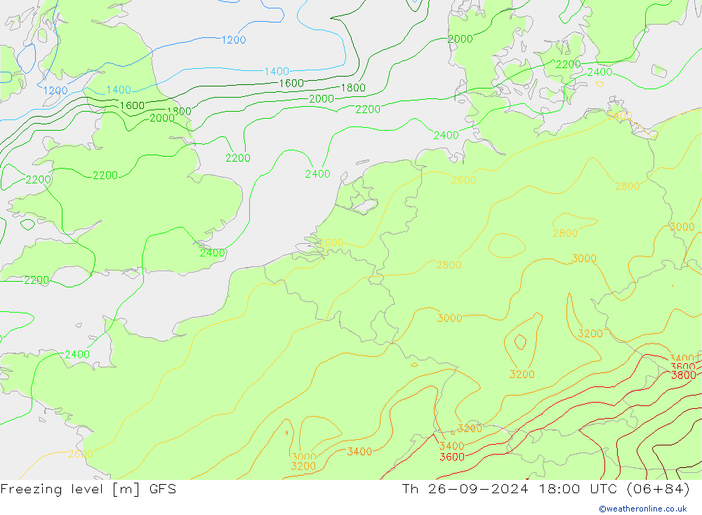 Freezing level GFS September 2024