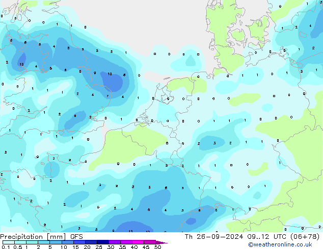 GFS: Do 26.09.2024 12 UTC