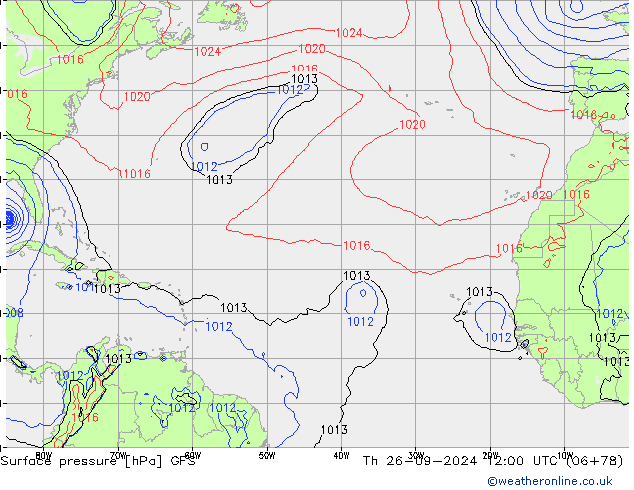 GFS: чт 26.09.2024 12 UTC