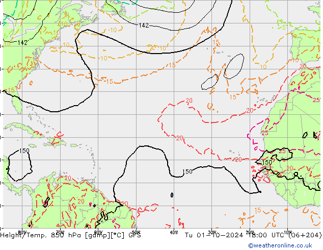 GFS: mar 01.10.2024 18 UTC