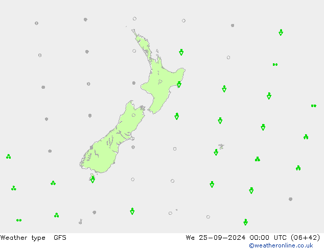 Tipo di precipitazione GFS Settembre 2024