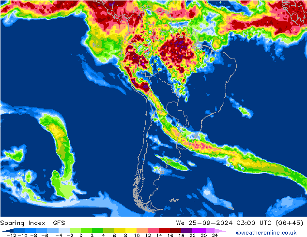 Soaring Index GFS We 25.09.2024 03 UTC