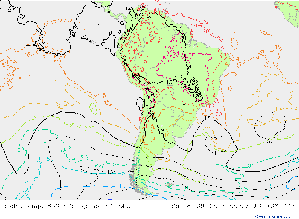 Z500/Rain (+SLP)/Z850 GFS Sa 28.09.2024 00 UTC