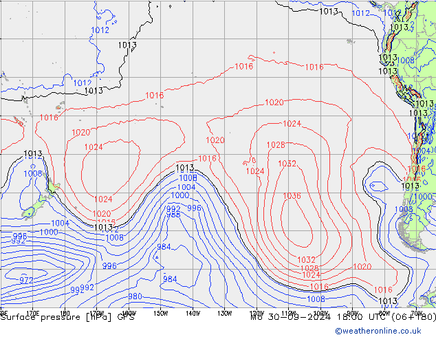 GFS: Mo 30.09.2024 18 UTC