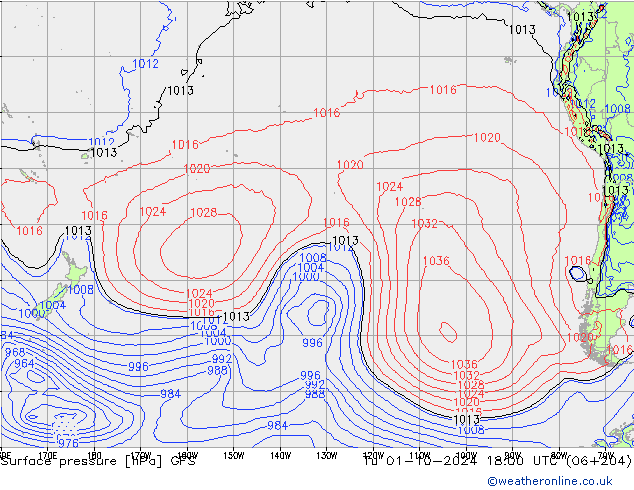 GFS: вт 01.10.2024 18 UTC