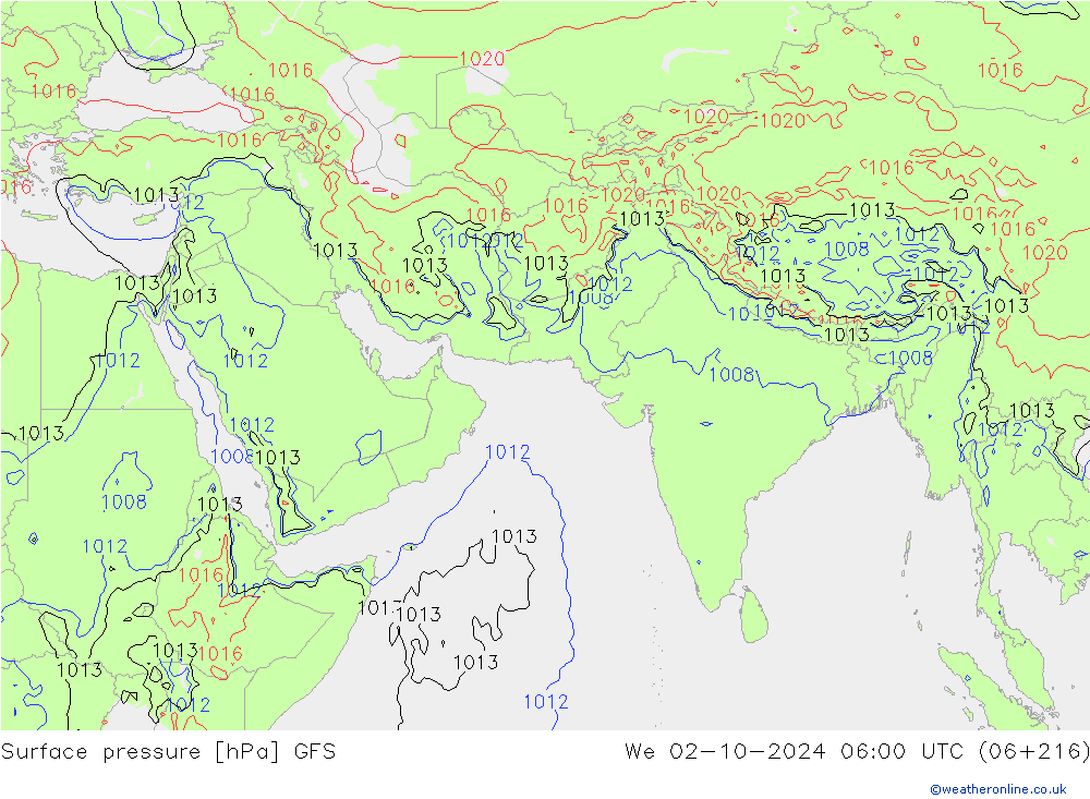 GFS: Qua 02.10.2024 06 UTC