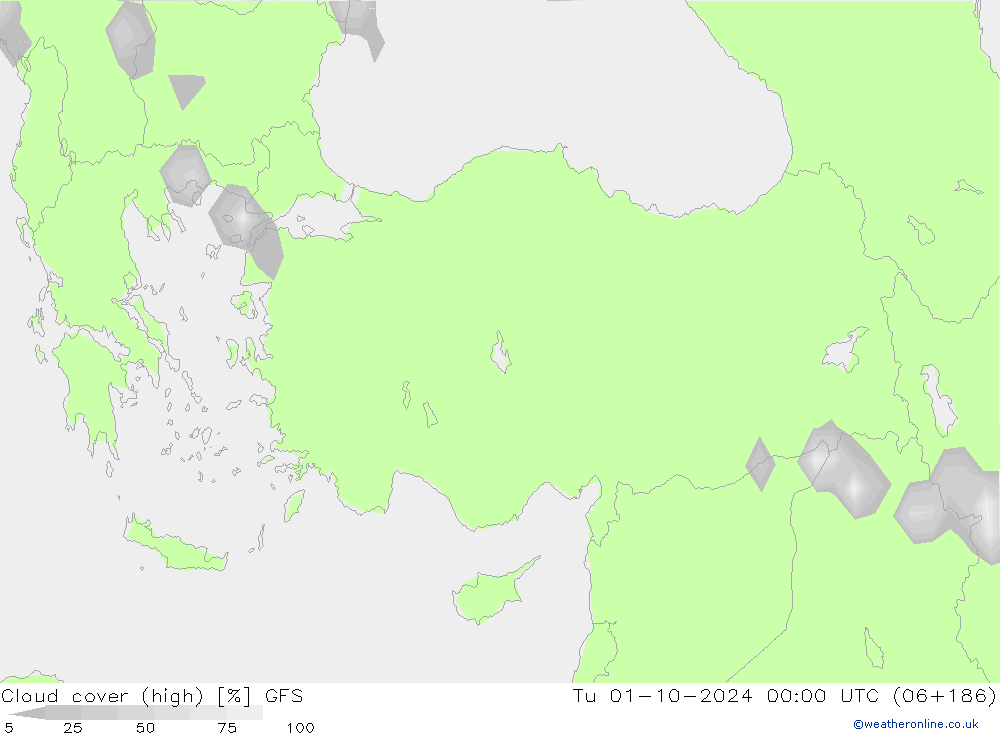  () GFS  01.10.2024 00 UTC