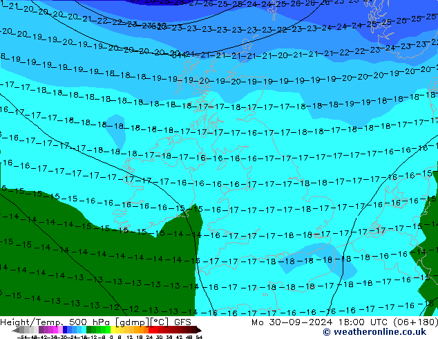 GFS: Mo 30.09.2024 18 UTC