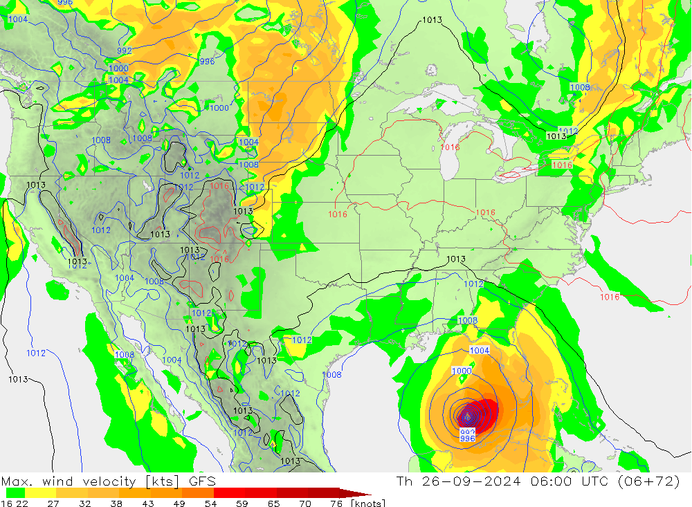 Windböen GFS Do 26.09.2024 06 UTC