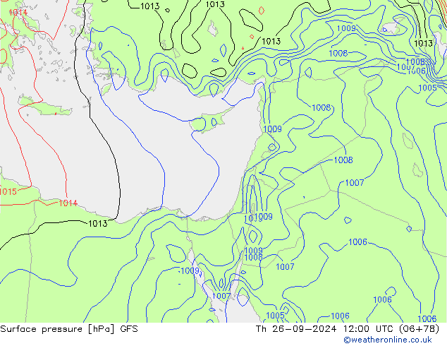 GFS: Do 26.09.2024 12 UTC