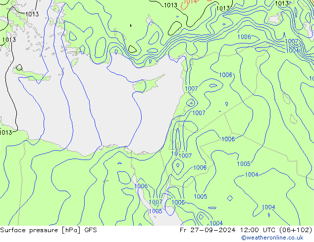 GFS: Fr 27.09.2024 12 UTC