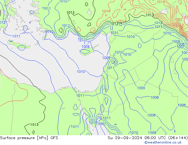 GFS: Su 29.09.2024 06 UTC