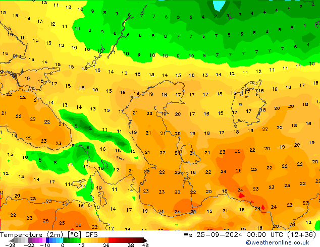     GFS  25.09.2024 00 UTC