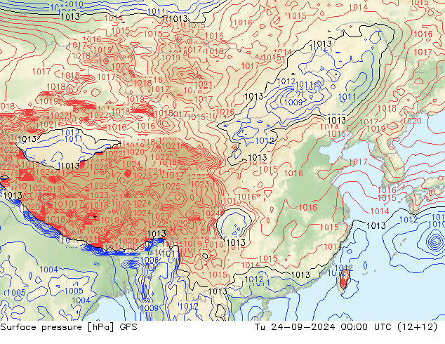 GFS:  24.09.2024 00 UTC