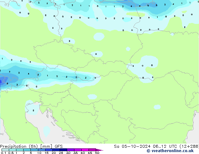  (6h) GFS  05.10.2024 12 UTC