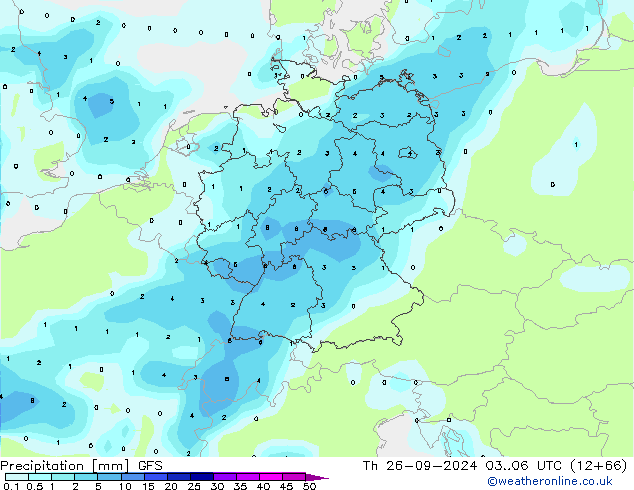 GFS: Do 26.09.2024 06 UTC