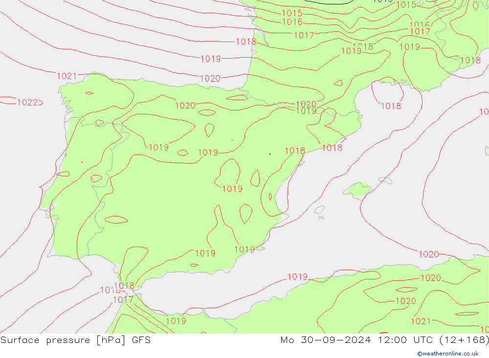 GFS:  30.09.2024 12 UTC