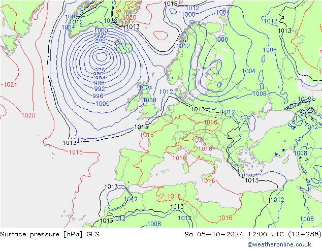 GFS:  05.10.2024 12 UTC