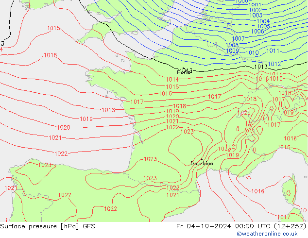 GFS:  04.10.2024 00 UTC