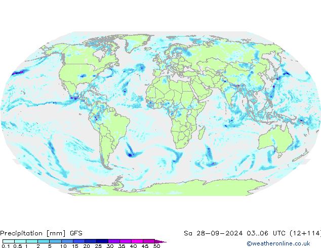 opad GFS so. 28.09.2024 06 GMT