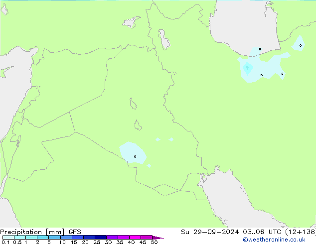 Précipitation GFS dim 29.09.2024 06 UTC