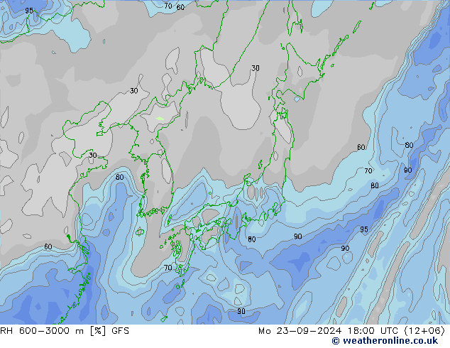 600-3000 m Nispi Nem GFS Pzt 23.09.2024 18 UTC