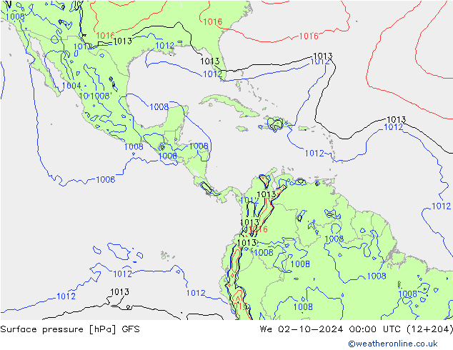 GFS: St 02.10.2024 00 UTC