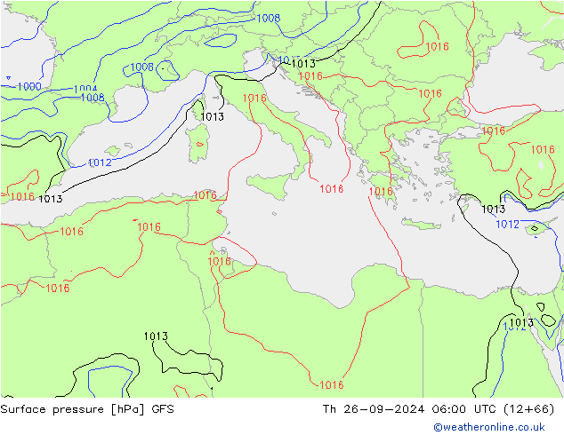 GFS: чт 26.09.2024 06 UTC