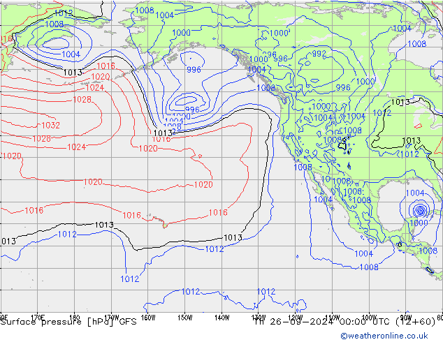 GFS: Per 26.09.2024 00 UTC