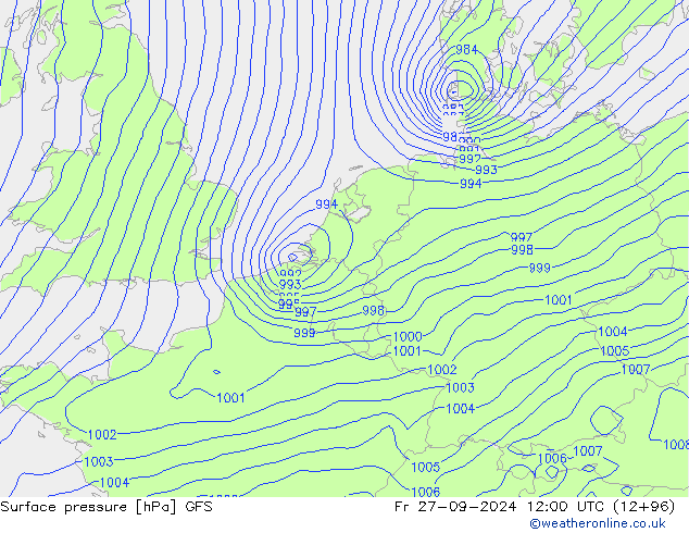 GFS:  27.09.2024 12 UTC