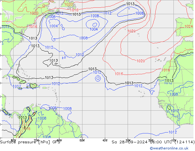 GFS: сб 28.09.2024 06 UTC