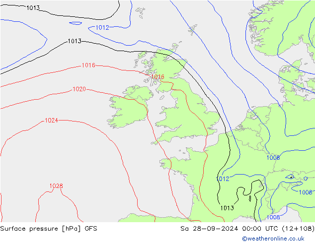 GFS:  28.09.2024 00 UTC