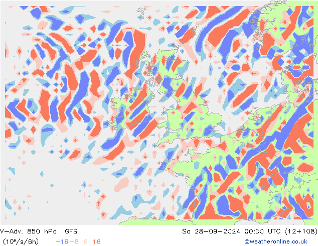 V-Adv. 850 hPa GFS so. 28.09.2024 00 UTC