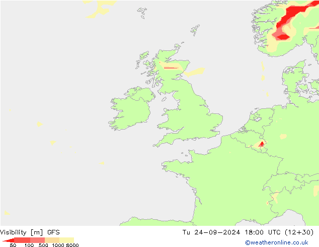 Visibilidad GFS mar 24.09.2024 18 UTC