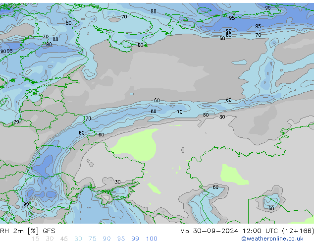 RH 2m GFS  2024