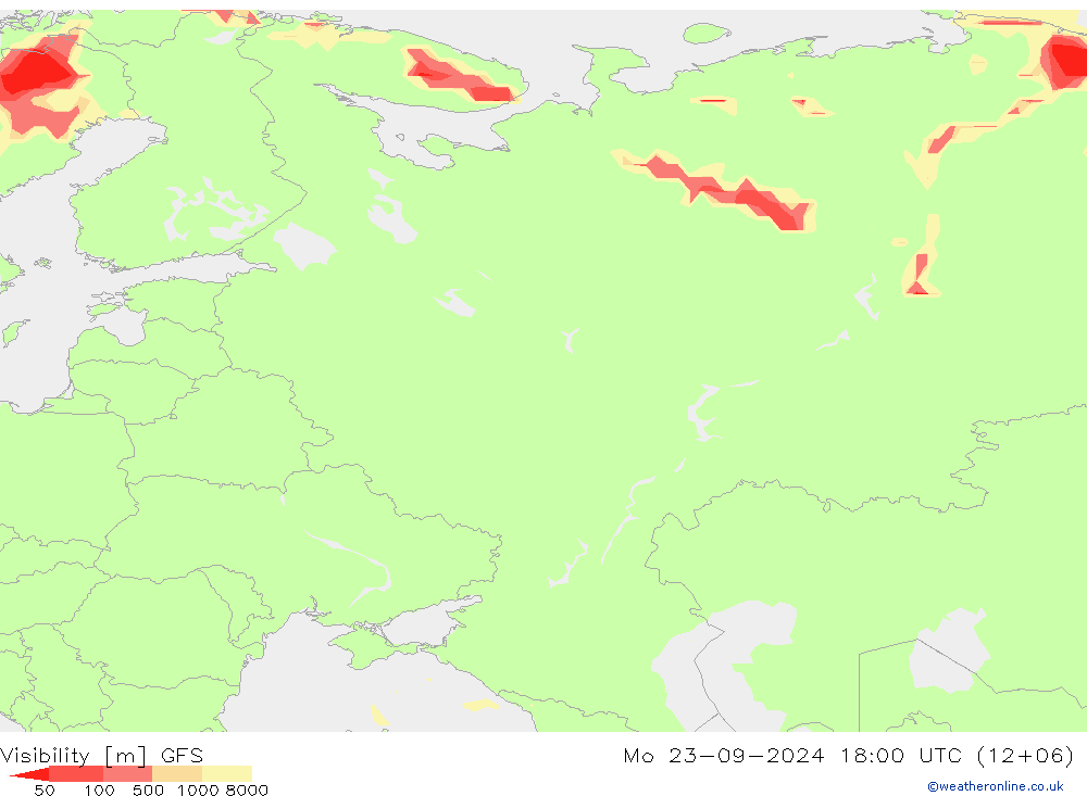 Visibilità GFS Settembre 2024