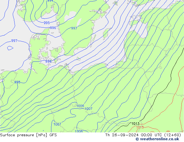 GFS: jeu 26.09.2024 00 UTC