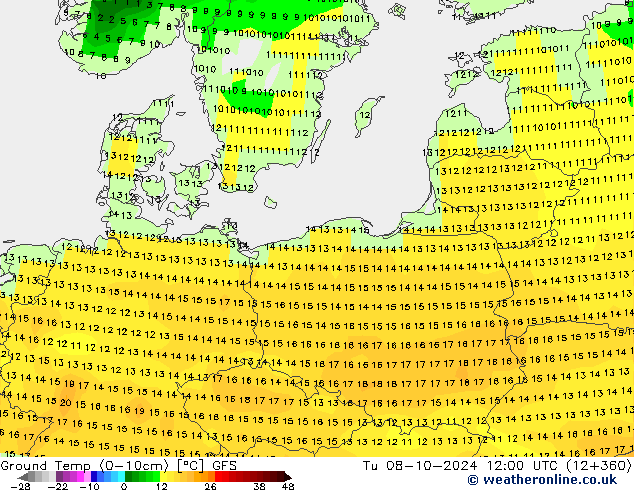   GFS  08.10.2024 12 UTC