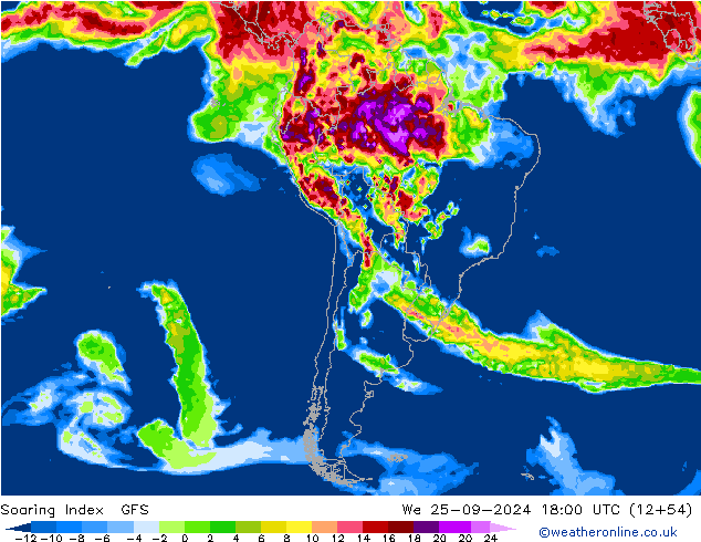 Soaring Index GFS We 25.09.2024 18 UTC