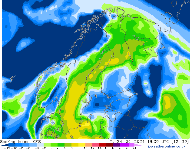 Soaring Index GFS mar 24.09.2024 18 UTC