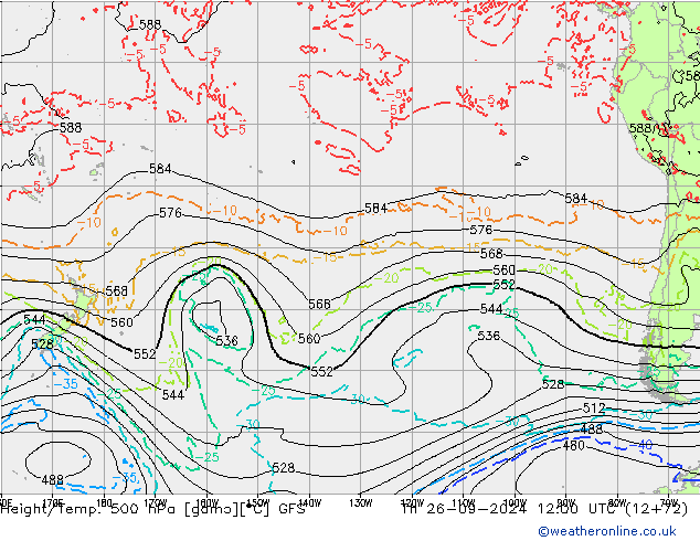 GFS: jeu 26.09.2024 12 UTC