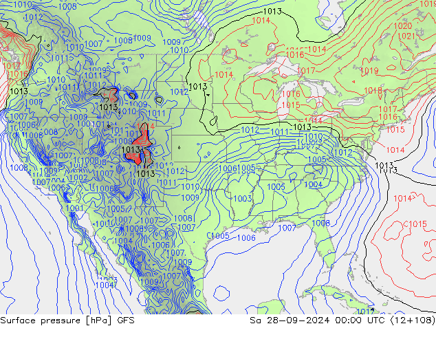 GFS: za 28.09.2024 00 UTC