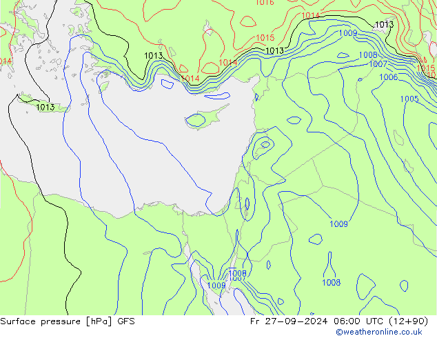 GFS: Fr 27.09.2024 06 UTC