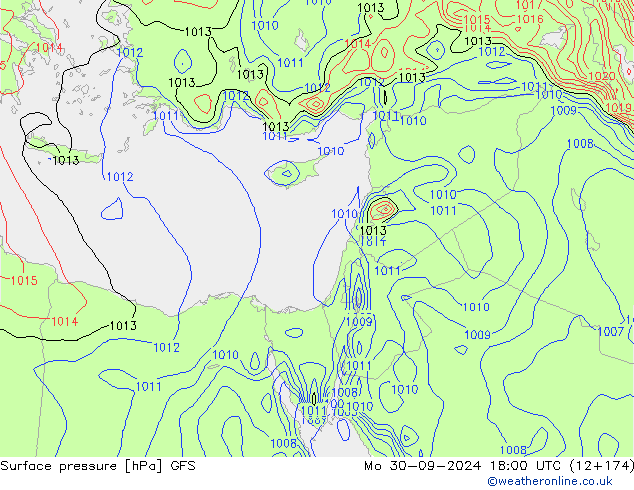 GFS: Mo 30.09.2024 18 UTC