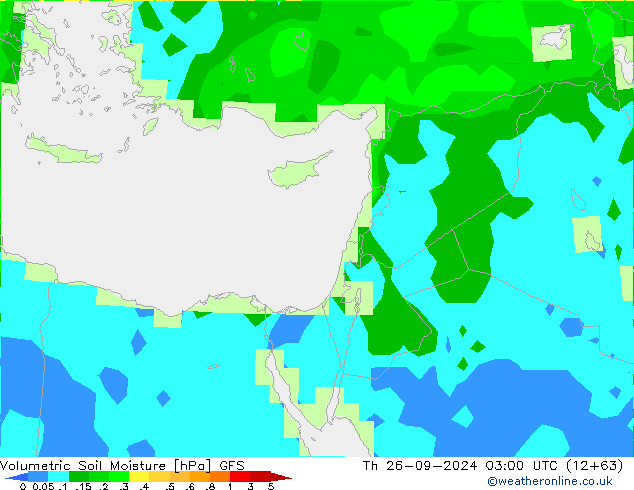 Hacimsel Toprak Nemi GFS Per 26.09.2024 03 UTC