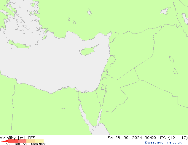 widzialność GFS so. 28.09.2024 09 UTC