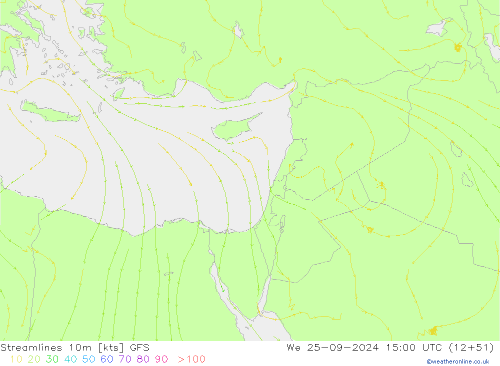  10m GFS  25.09.2024 15 UTC