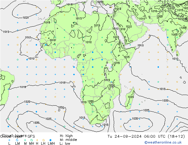 Cloud layer GFS mar 24.09.2024 06 UTC